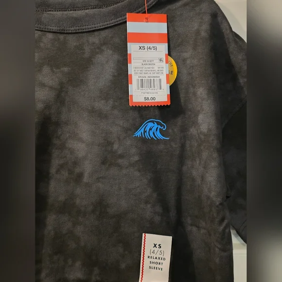 Boys Ride The Wave Tee XS 4/5 - Picture 3 of 4